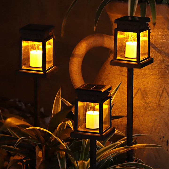 GlowCandle | Solar Lantern for Outdoor Ambiance