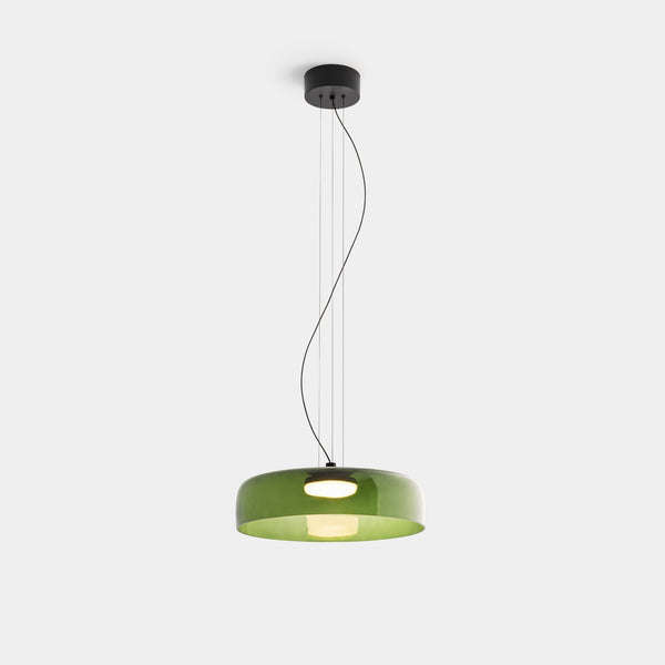 LumaNord – Artisan Hanging Lamp of Norwegian Glass Design