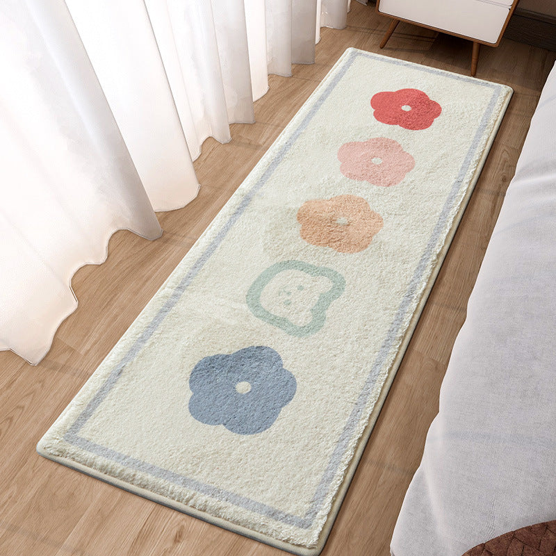 CozyCharm Botanical Design Bedroom Carpet - Soft and Comfortable, Easy to Maintain, Made to Last