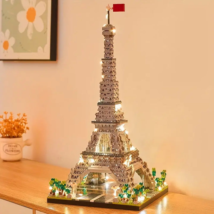 3585-Piece Eiffel Tower Building Set - Build a Detailed and Authentic Model of the Eiffel Tower