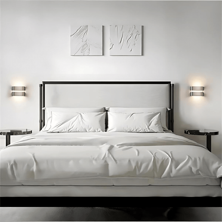 SteelGlow – Modern Stainless Steel Outdoor Wall Lamp – Energy-Efficient LED Wall Lamp for Outdoors