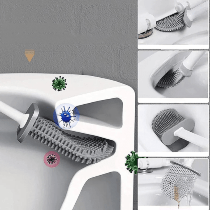 SwiftScrub | Quick-Drying Silicone Toilet Brush