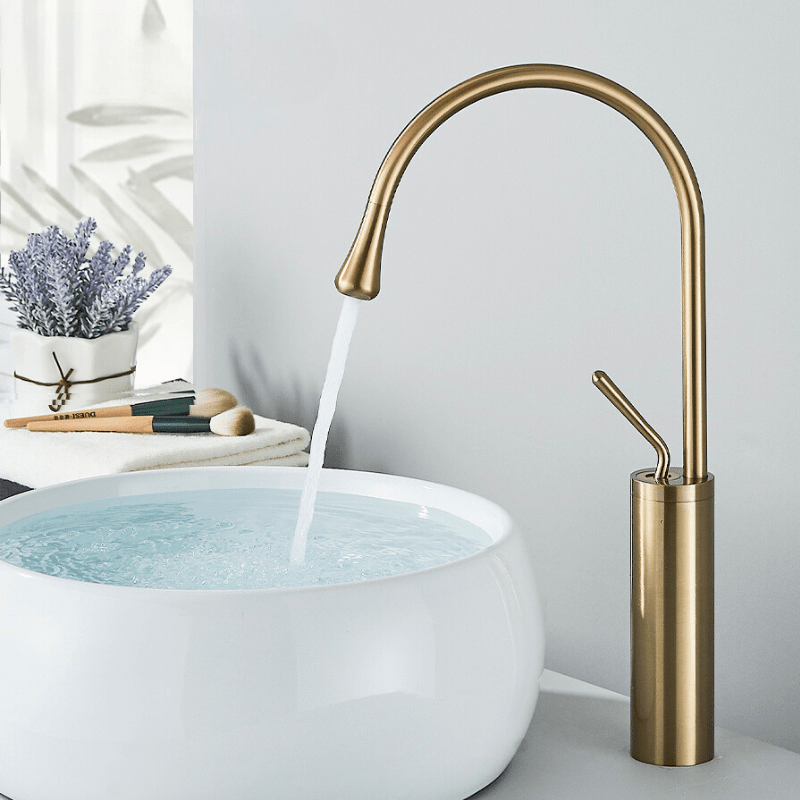 BrassGlow | Warm & Cold Mixer Tap for the Sink
