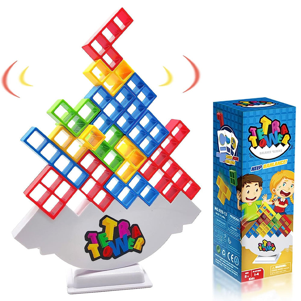 Educational Stacking Game for Children - promotes cognitive development and creative thinking - ideal for reducing digital screen time -