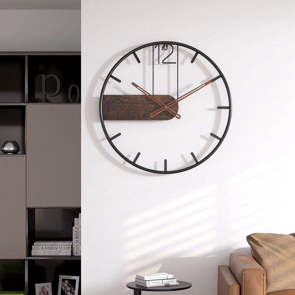 SculpturalWallClock | A Fusion of Style and Functionality
