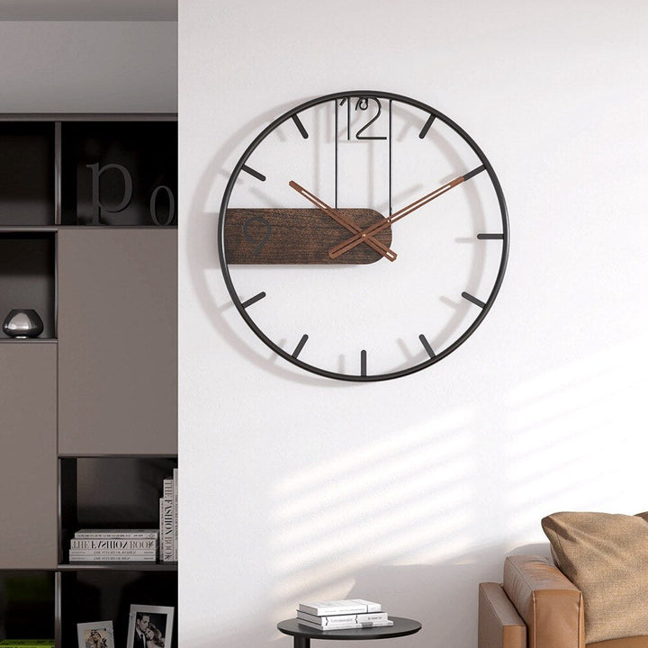 SculpturalWallClock | A Fusion of Style and Functionality
