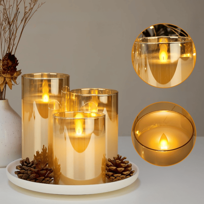 FlickerMagic | Flameless 3D Wick LED Candle