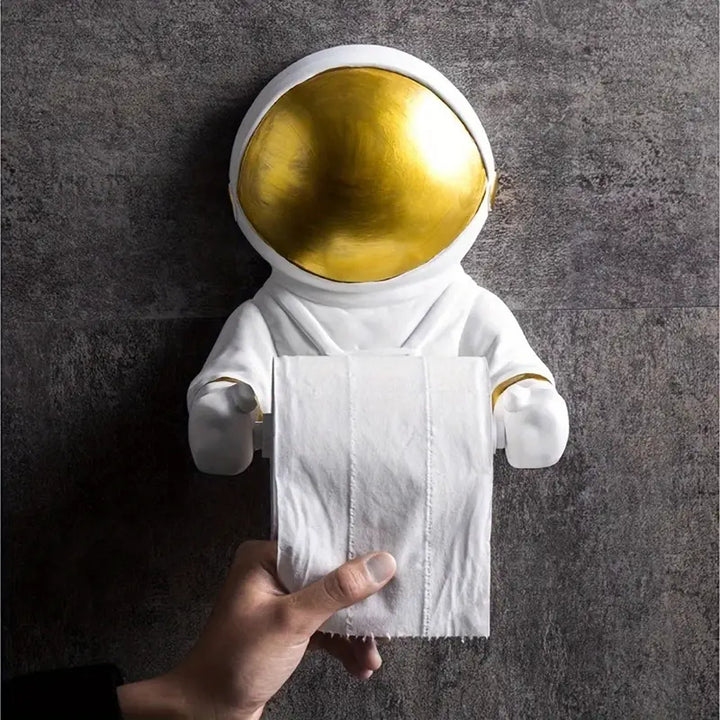 GalaxyGrip | Astronaut Toilet Paper Holder for a Fun Factor