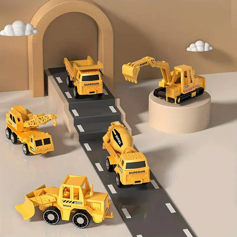 SkyFleet Adventure Playset – Transport Plane with Lights, Sounds & 6 Realistic Vehicles