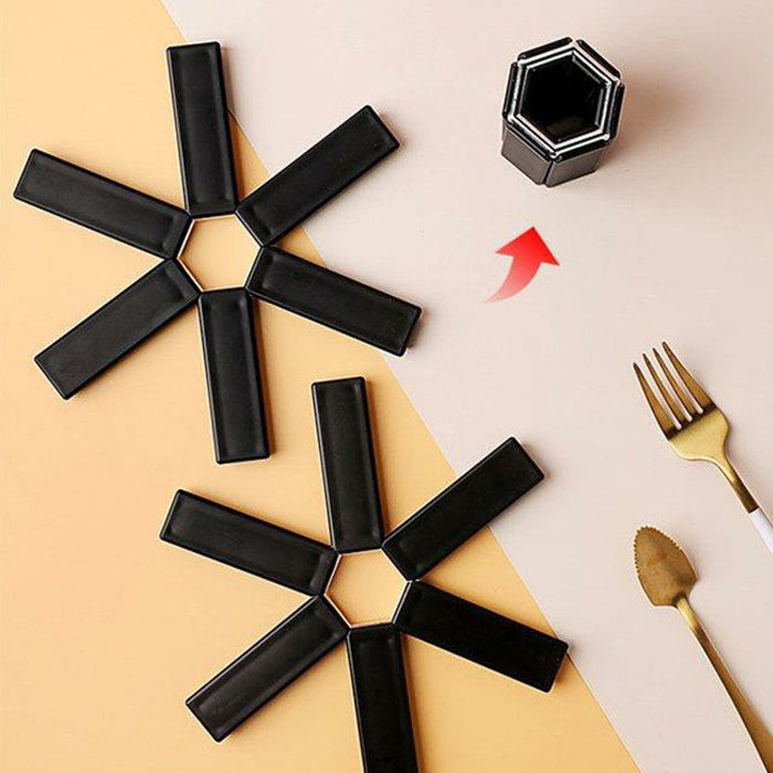 ThermoFold - Sustainable Coaster - Foldable, Heat Resistant, and Easy to Clean