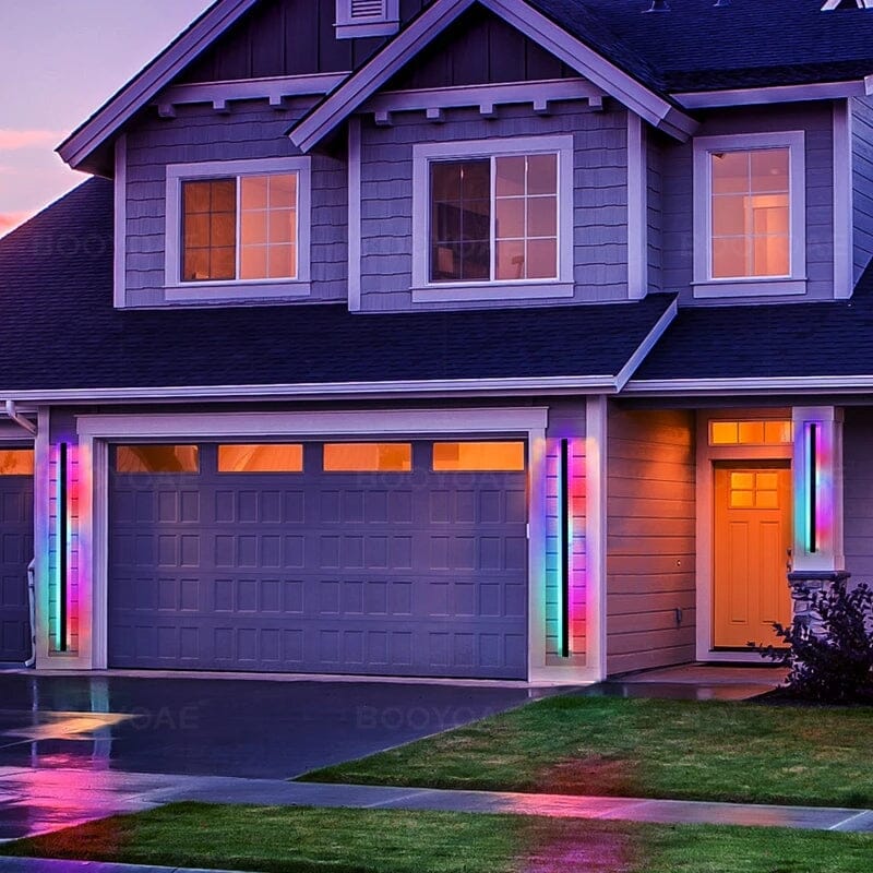 BoltGlow – RGB Wall Lamp with Music Effects and Weather-Resistant Design