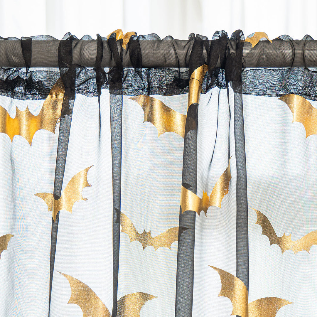 ShadowBat | Light Curtains with Bat Pattern