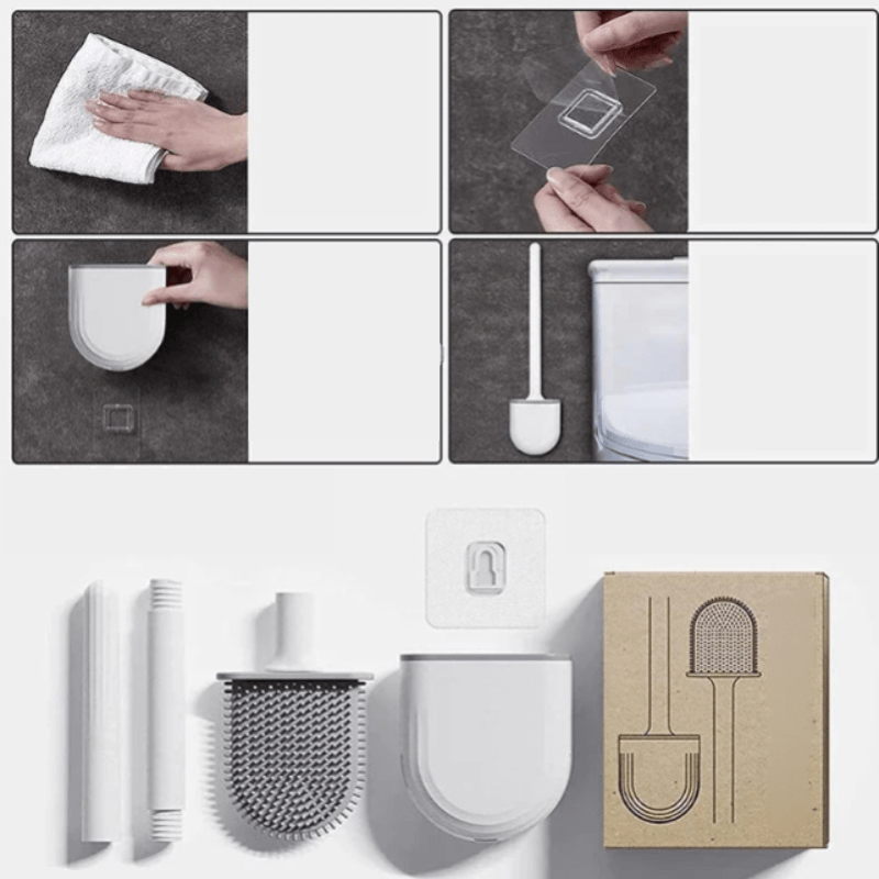 SwiftScrub | Quick-Drying Silicone Toilet Brush