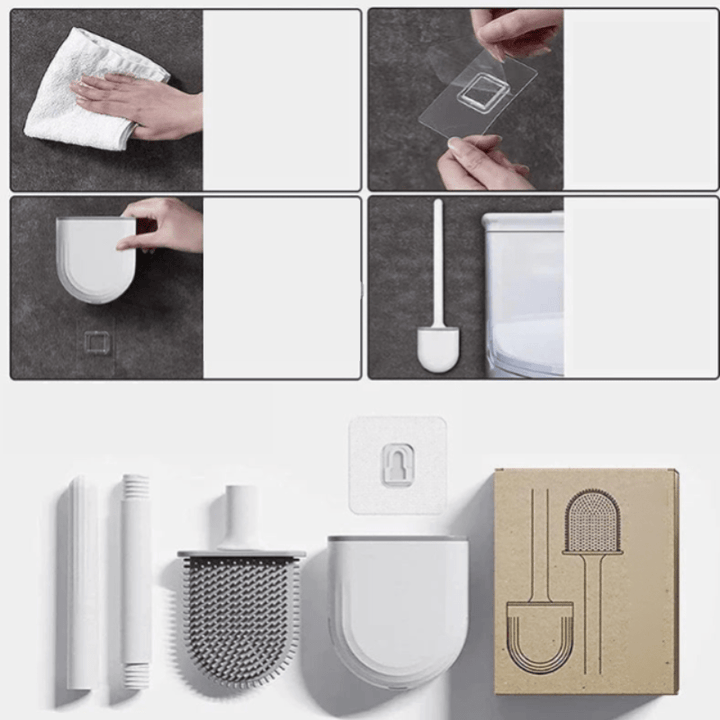 SwiftScrub | Quick-Drying Silicone Toilet Brush