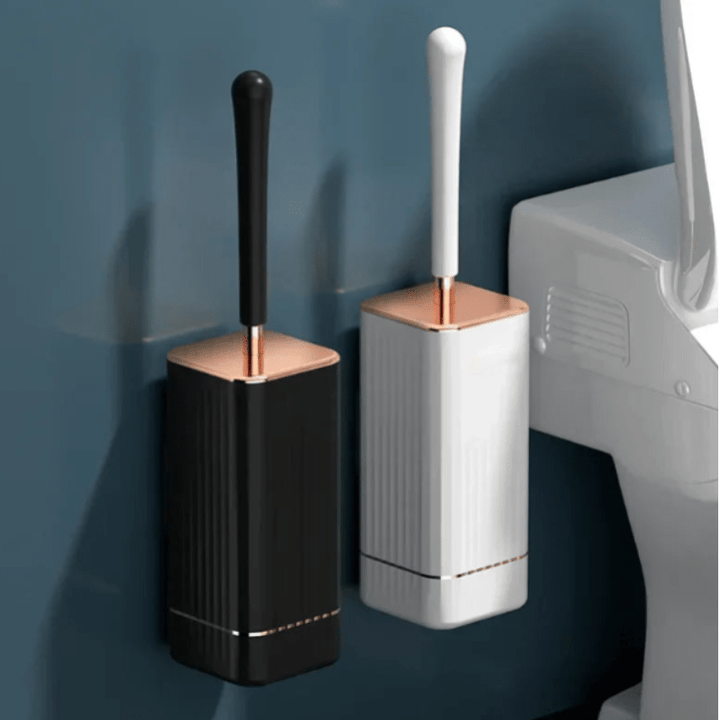 SpotlessScrub | Silicone Toilet Brush with Magic Wall Mount