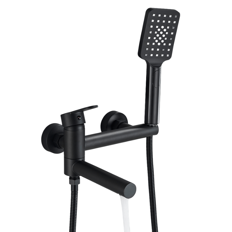 AquaEdge | Black Waterfall Shower System