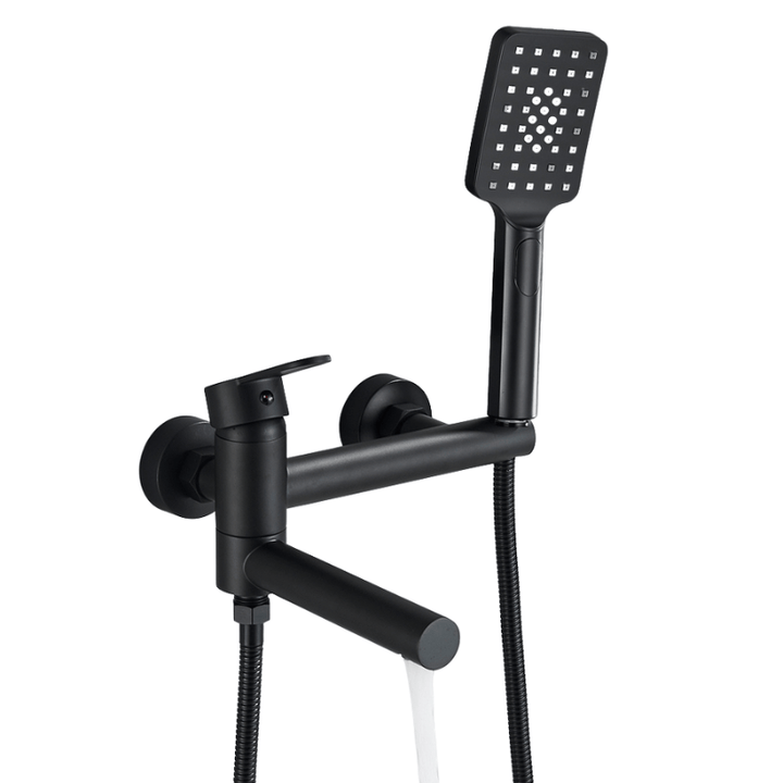 AquaEdge | Black Waterfall Shower System