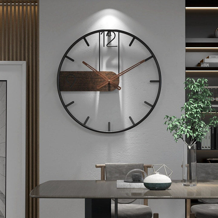 SculpturalWallClock | A Fusion of Style and Functionality