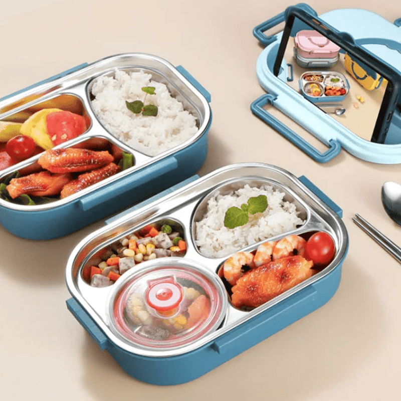 ThermoBox - Lunchbox with Soup Bowl and 4 Compartments