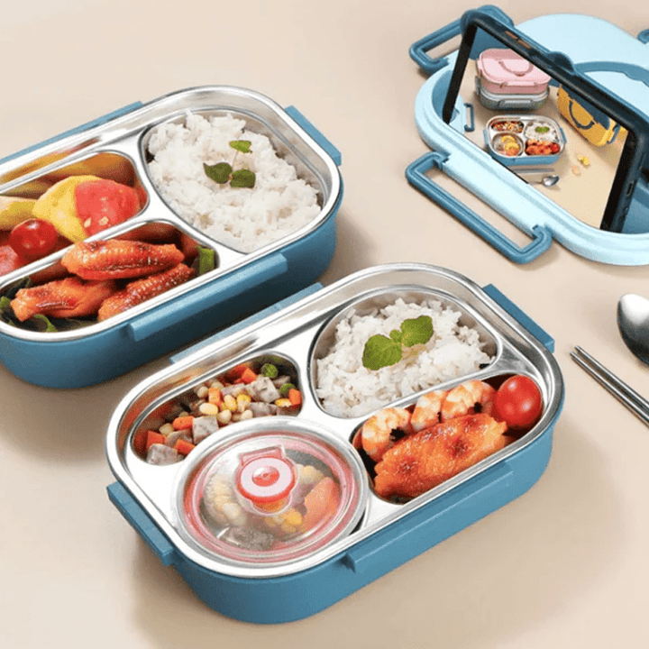 ThermoBox - Lunchbox with Soup Bowl and 4 Compartments