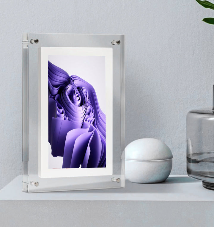 Digital Photo Frame - Relive Your Favorite Moments - Easily Upload Files - Photos and Videos