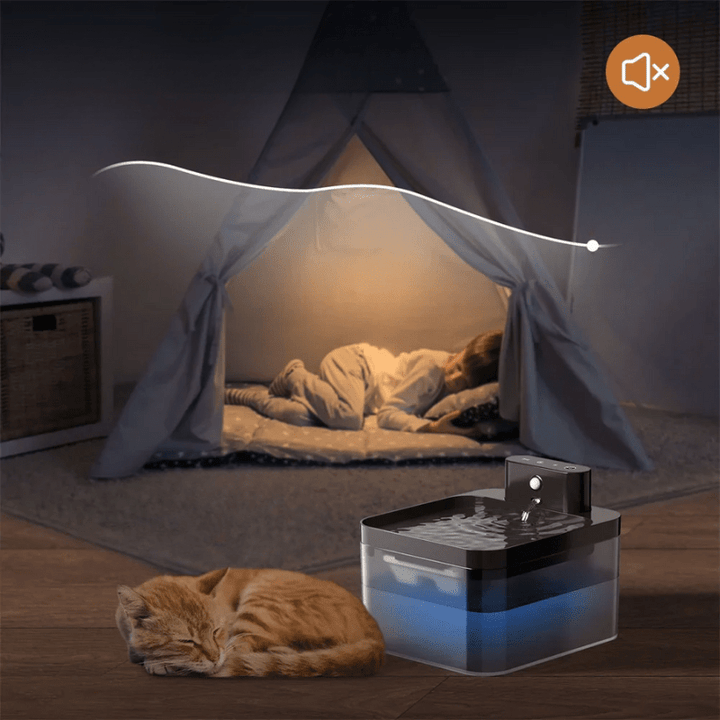 Cat Fountain | Wireless Sensor Water Fountain
