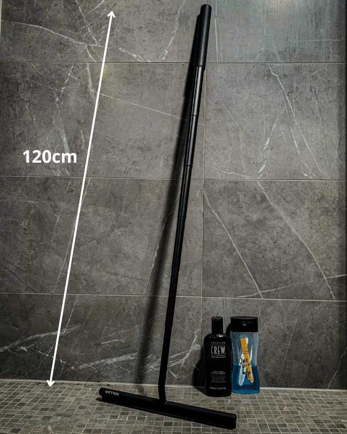 SanitairDeluxe - Telescopic Shower Squeegee for Effortless Cleaning