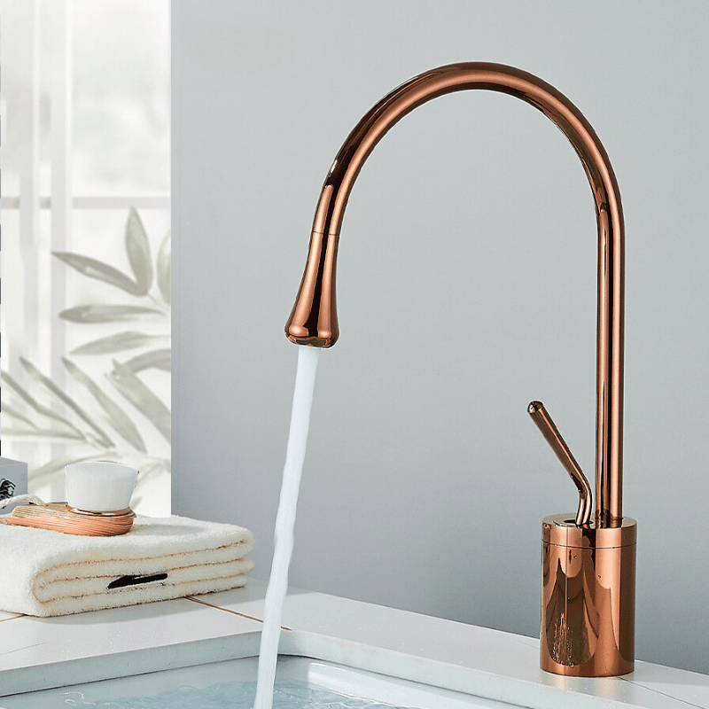 BrassGlow | Warm & Cold Mixer Tap for the Sink