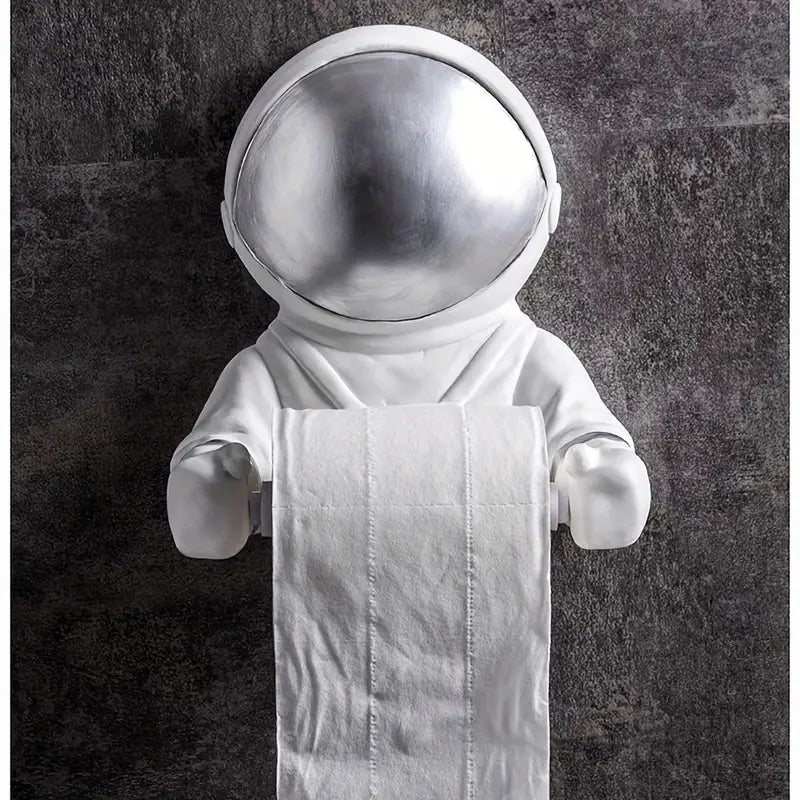 GalaxyGrip | Astronaut Toilet Paper Holder for a Fun Factor