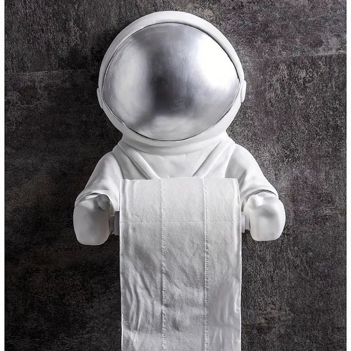 GalaxyGrip | Astronaut Toilet Paper Holder for a Fun Factor