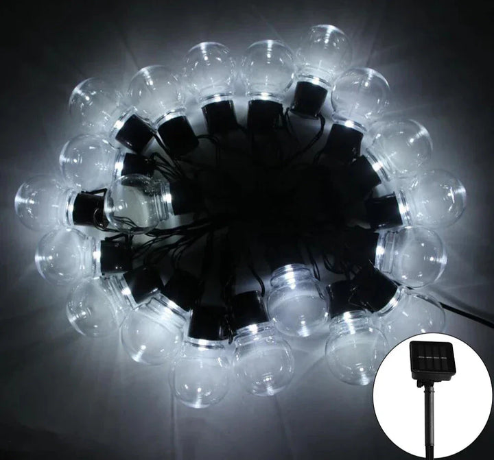 SolarSfeerslinger | Elegant LED String Lights for Garden and Patio