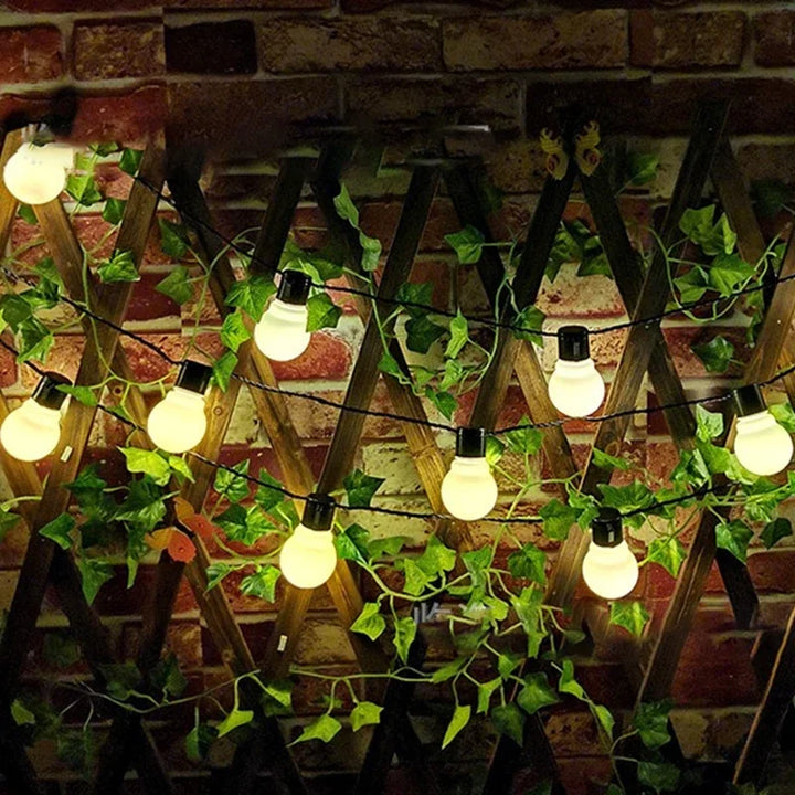 SolarSfeerslinger | Elegant LED String Lights for Garden and Patio