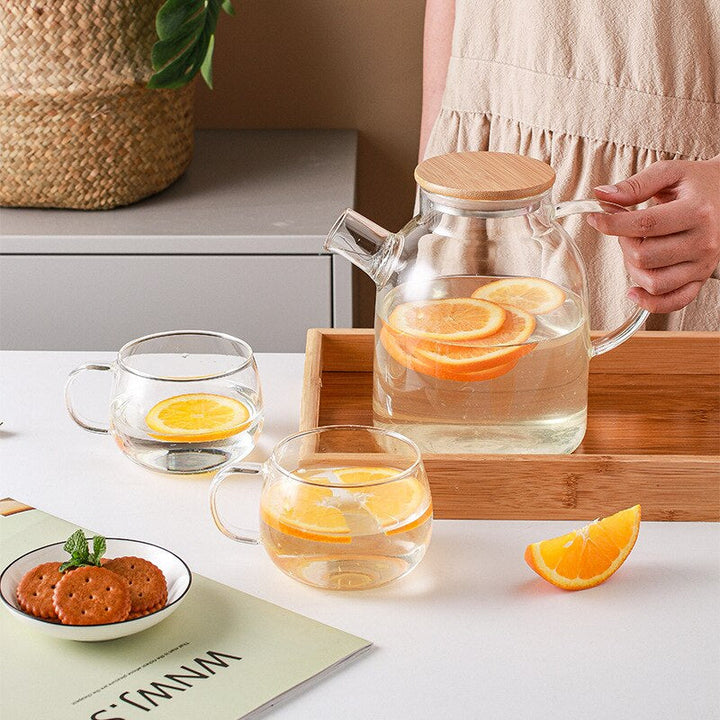 AquaCarina – Stylish Glass Cooking Pot for Tea and Water
