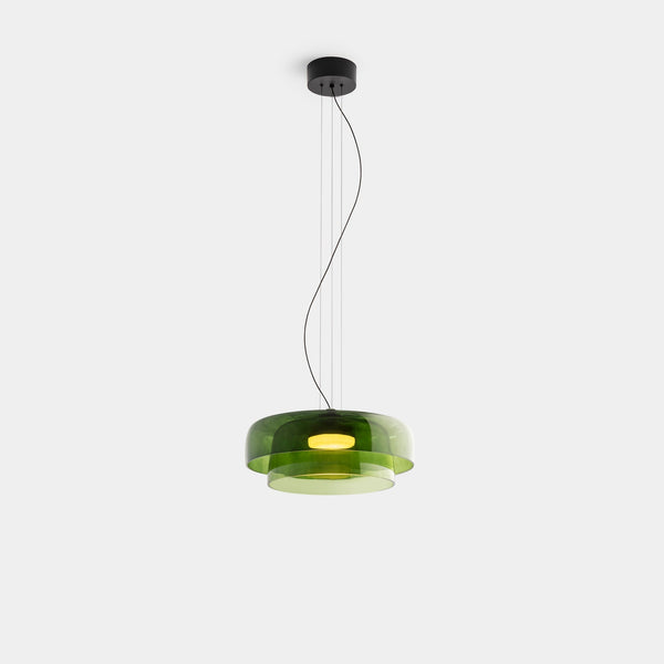 LumaNord – Artisan Hanging Lamp of Norwegian Glass Design