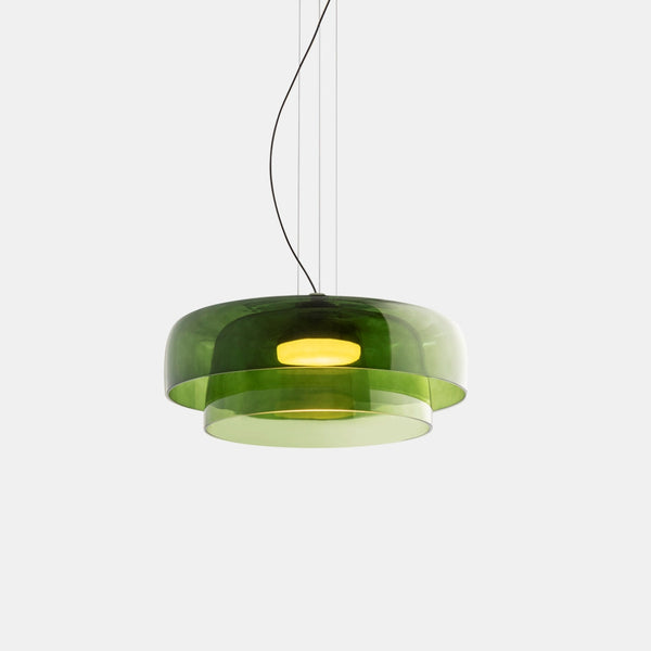 LumaNord – Artisan Hanging Lamp of Norwegian Glass Design