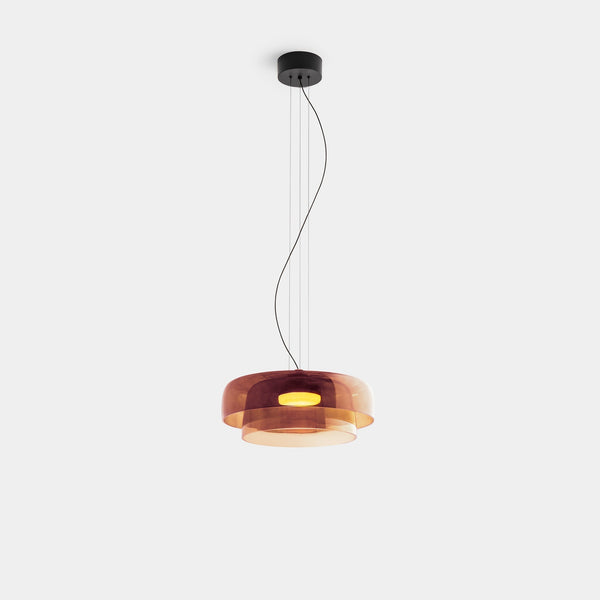 LumaNord – Artisan Hanging Lamp of Norwegian Glass Design