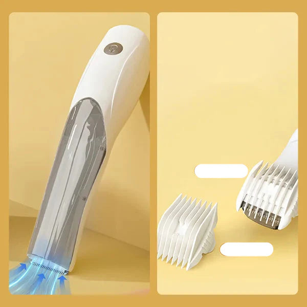 VacPet | Adjustable Pet Grooming and Vacuum Tool with Transparent Chamber