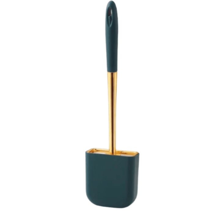 SilkSweep | Luxe Toilet Brush with Holder for Modern Bathrooms