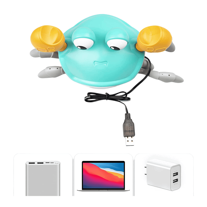 Crawling Crab Toy for Children - promotes motor development and active movement - safe material and design -