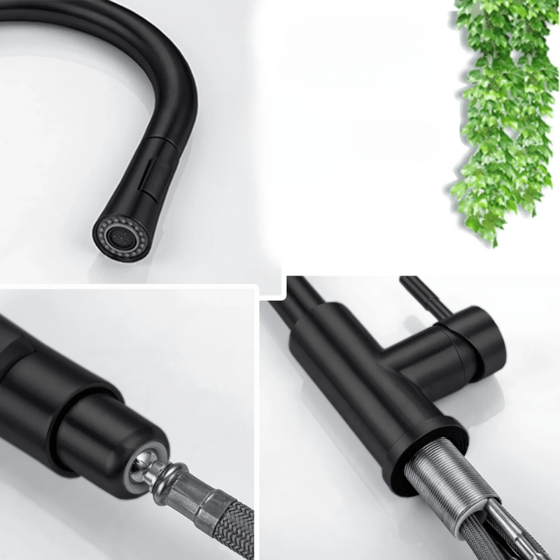 SmartNickelFlow | High-Tech Kitchen Faucet for Modern Comfort