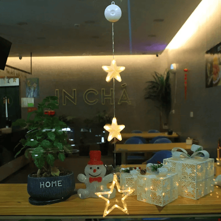 SparkleLights | Snowflake Star LED Lamp