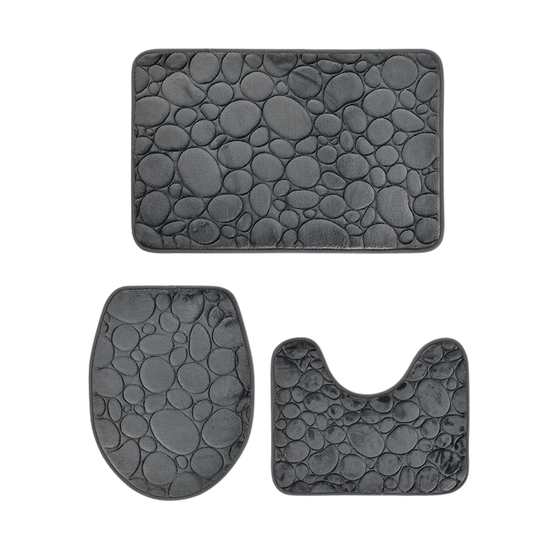 SoftStoneAqua | Simple & Soft Water-Absorbing Mat Set