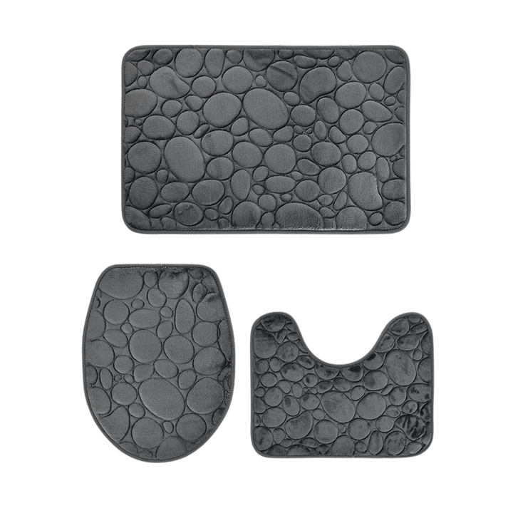 SoftStoneAqua | Simple & Soft Water-Absorbing Mat Set