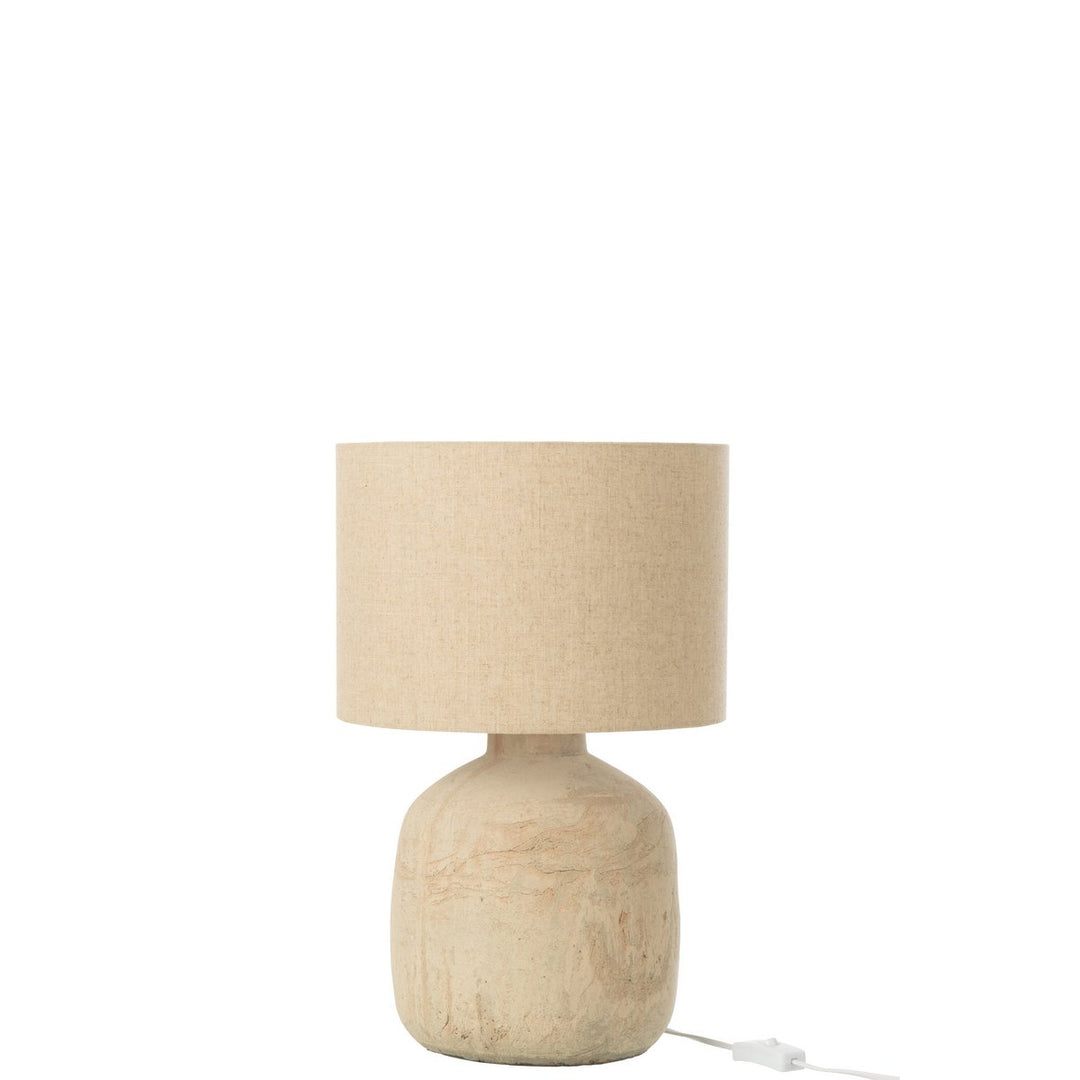 My small terracotta lamp