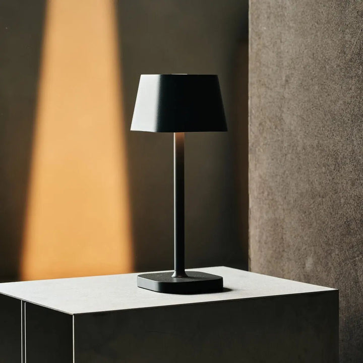 Ava Stone Gray - Rechargeable Table Lamp | Stylish, Wireless Lamp and Dimmable