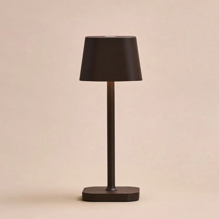 Ava Mocha Brown Rechargeable Table Lamp | Wireless and Dimmable
