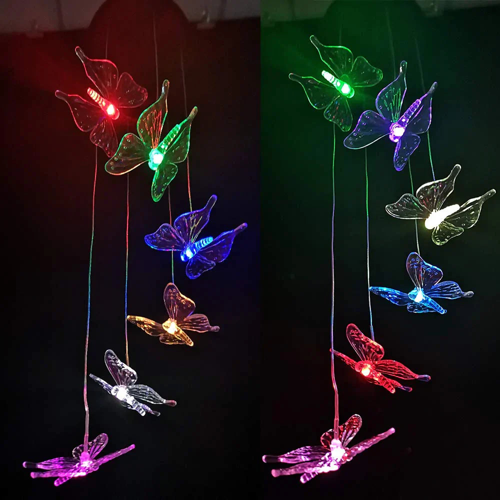 ButterflyGlow | Decorative Solar Lights for Garden