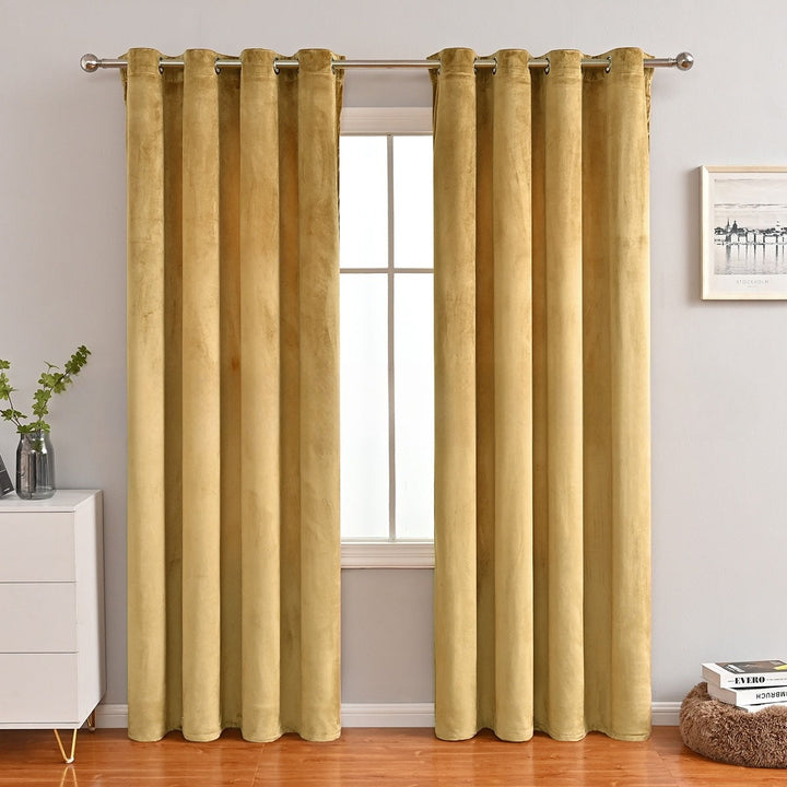 VelvetEase | Modern Velvet Curtains for Optimal Comfort