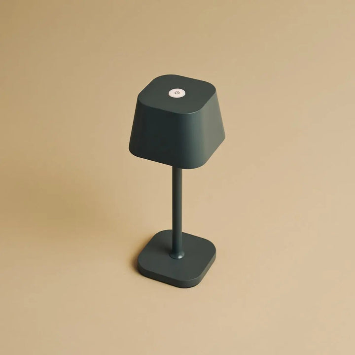 Ava Stone Gray - Rechargeable Table Lamp | Stylish, Wireless Lamp and Dimmable