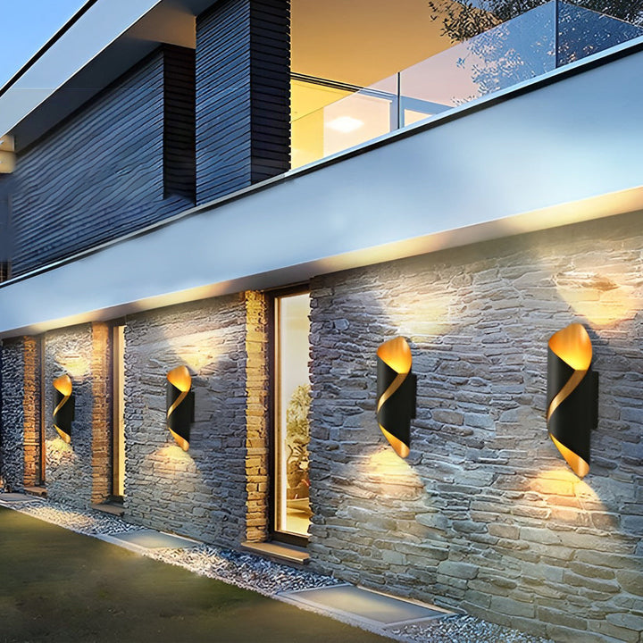 VerdeGlow | Sustainable Outdoor Wall Lamp
